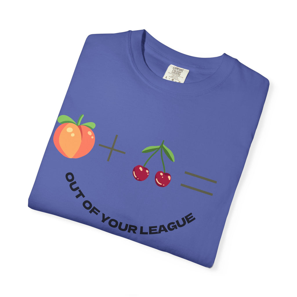 Peach + Cherries Bad Bitch Tee | Out Of Your League T-Shirt